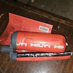 5 HILTI Injectable mortar 

