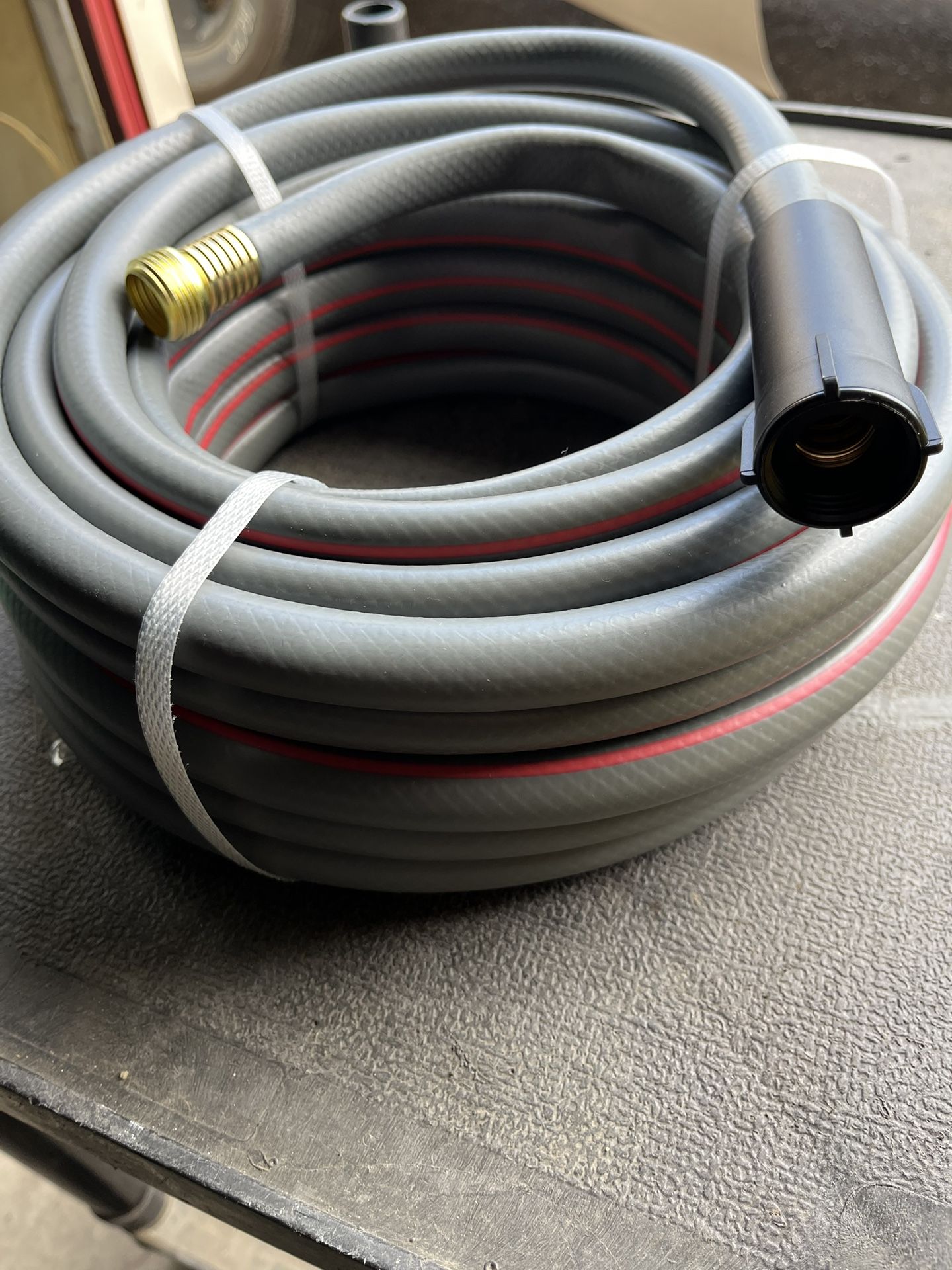 Medium duty watering hose 50’ X 5/8” 4 Ply Watering hose 4 Ply 50’ X 5/8” Reinforced Vinyl Construction