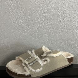 Fuzzy Sandals