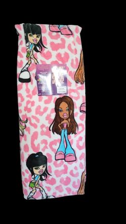 Bratz Pink Leopard Throw 50x70in