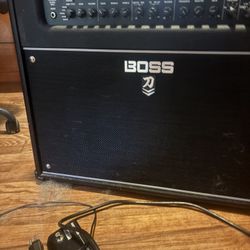 Boss guitar amp and foot switch