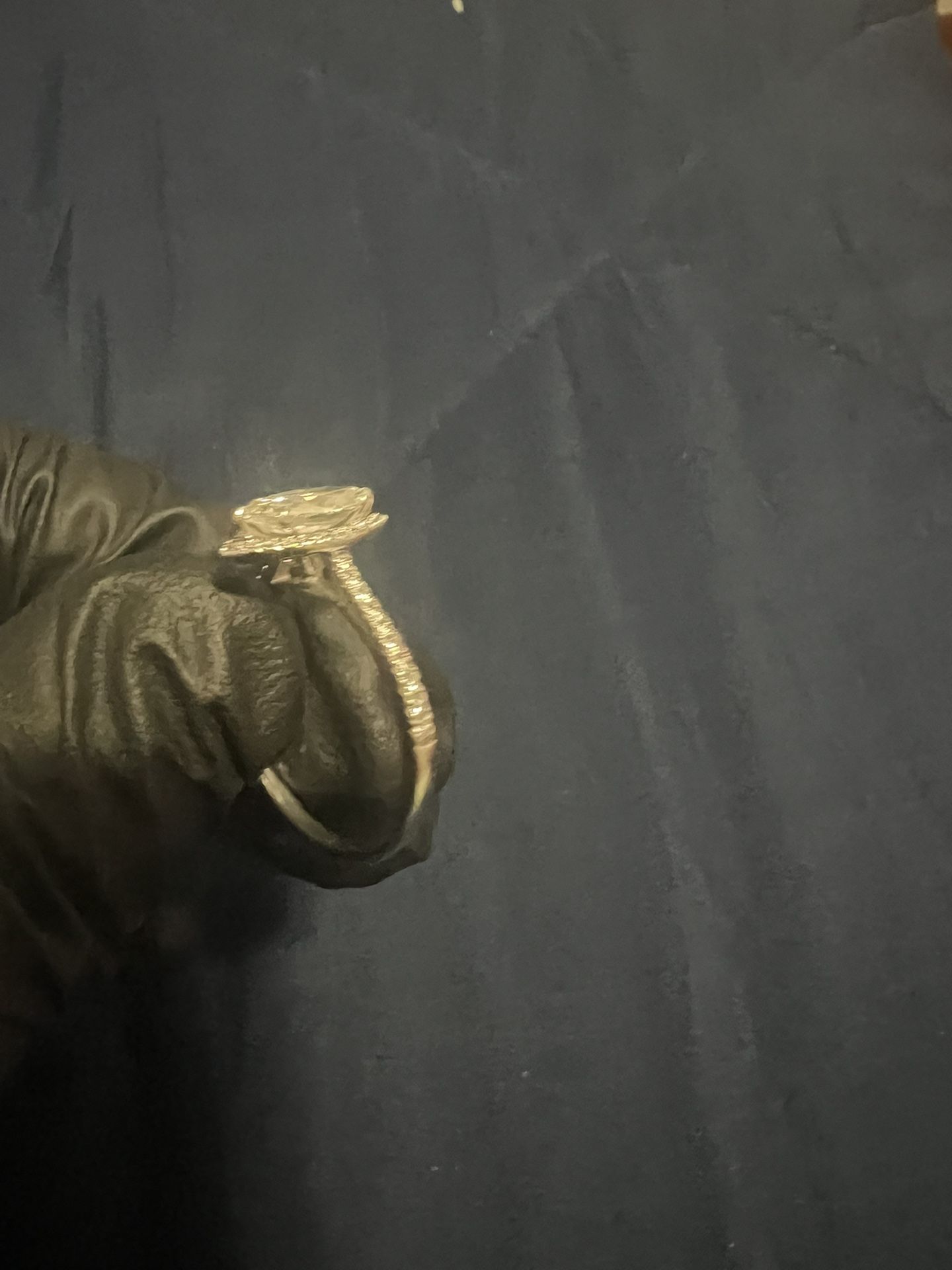 Marquise Shape 1 1/2 Carat Diamond Ring