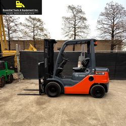 2022 Toyota 8FDU25 5,000 Lbs Diesel 3-Stage Pneumatic Forklift SS- 5,142 Hrs