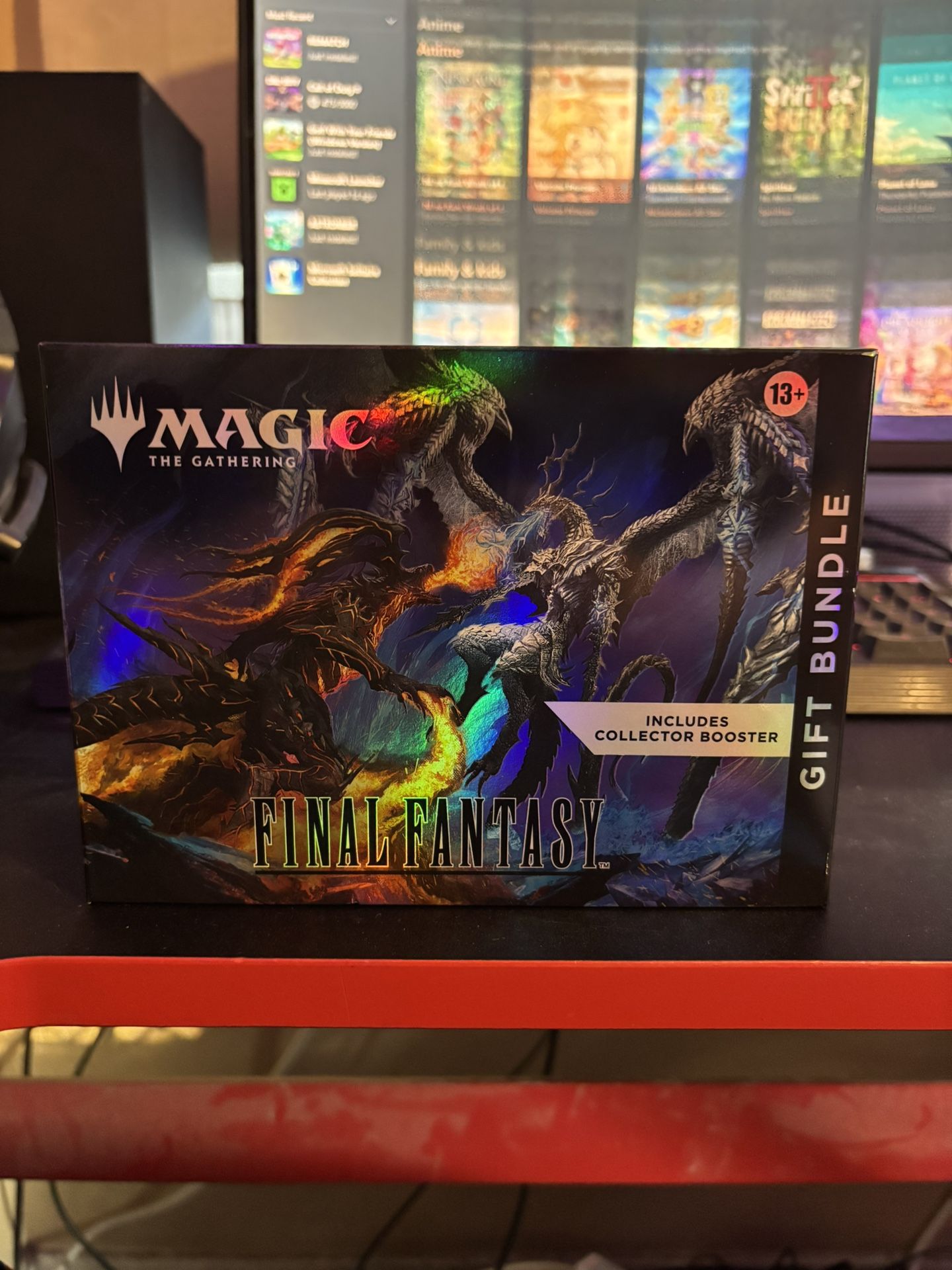 magic the gathering / final fantasy booster box