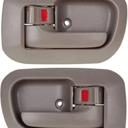 1 Pair Interior Door Handles Compatible with Toyota Sienna 1(contact info removed) 2000 2001 