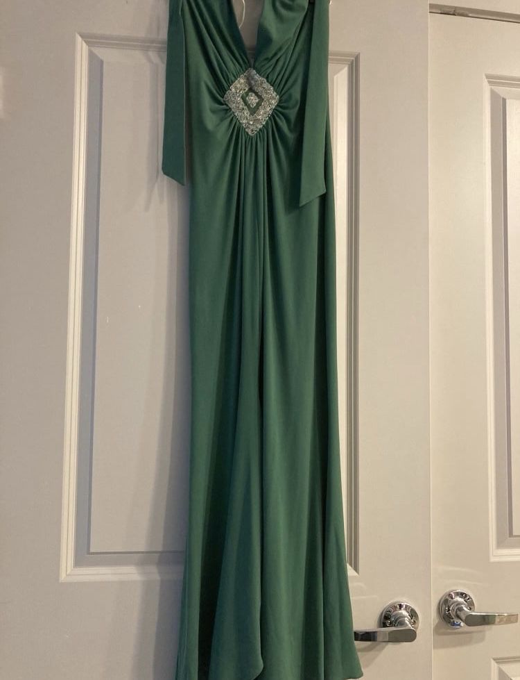 Sage Green Prom Dress 