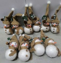 New Christmas Snowman Ornaments