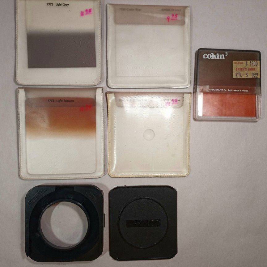 ✅ AMBICO ORIGINAL FILTERS Lot Bundle Cokin Photography Effects Camera Colors