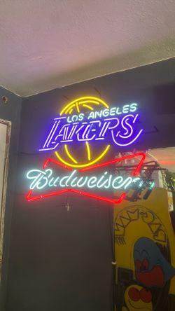 Lakers Budweiser Neon