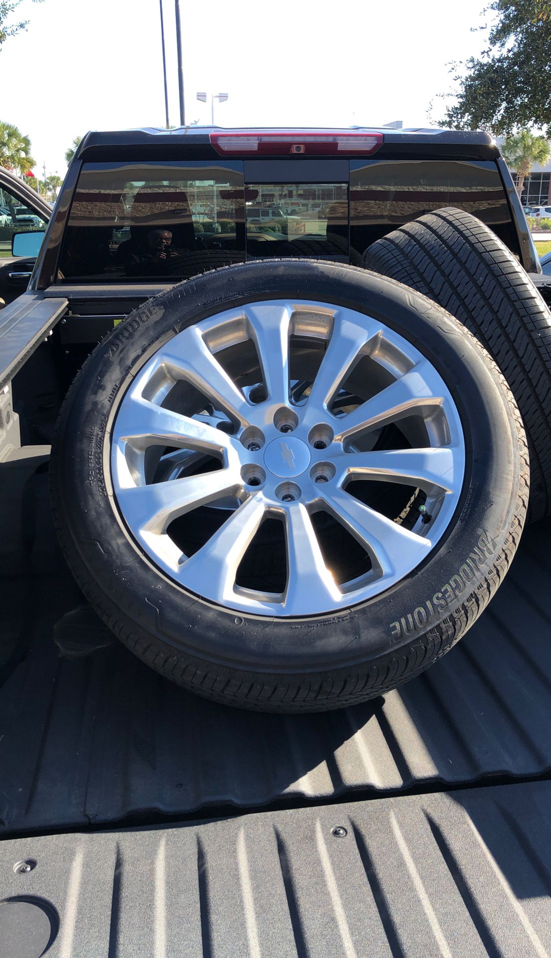 Bridgestone 22” Chevy Chrome Wheels Set
