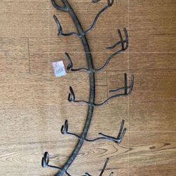 New wall metal wine rack - 5 bottles Price Firm 