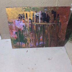  Hand Painted Artwork ,Canvas Size 30 In X40 In