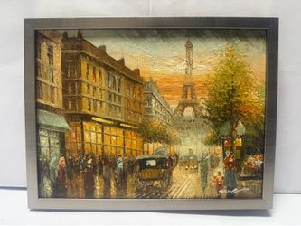 Hand-drawn oil-painting 17” x 14”