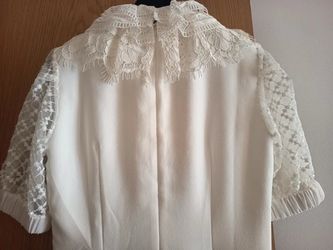 White Self-Portrait Dress