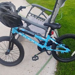 Brand New Haro Shredder 18" Girls Bike W/ Kali Helmet 