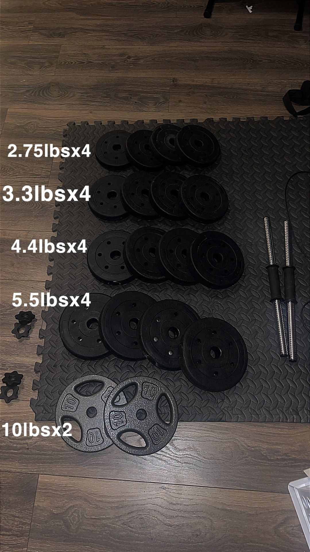 Weights/Interchangeable Dumbbells
