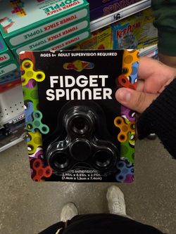 Black Fidget Spinner New in Package