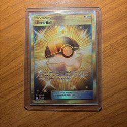 Pokemon Sun & Moon Ultra Ball 161/149 Full Art Ultra Rare New NM