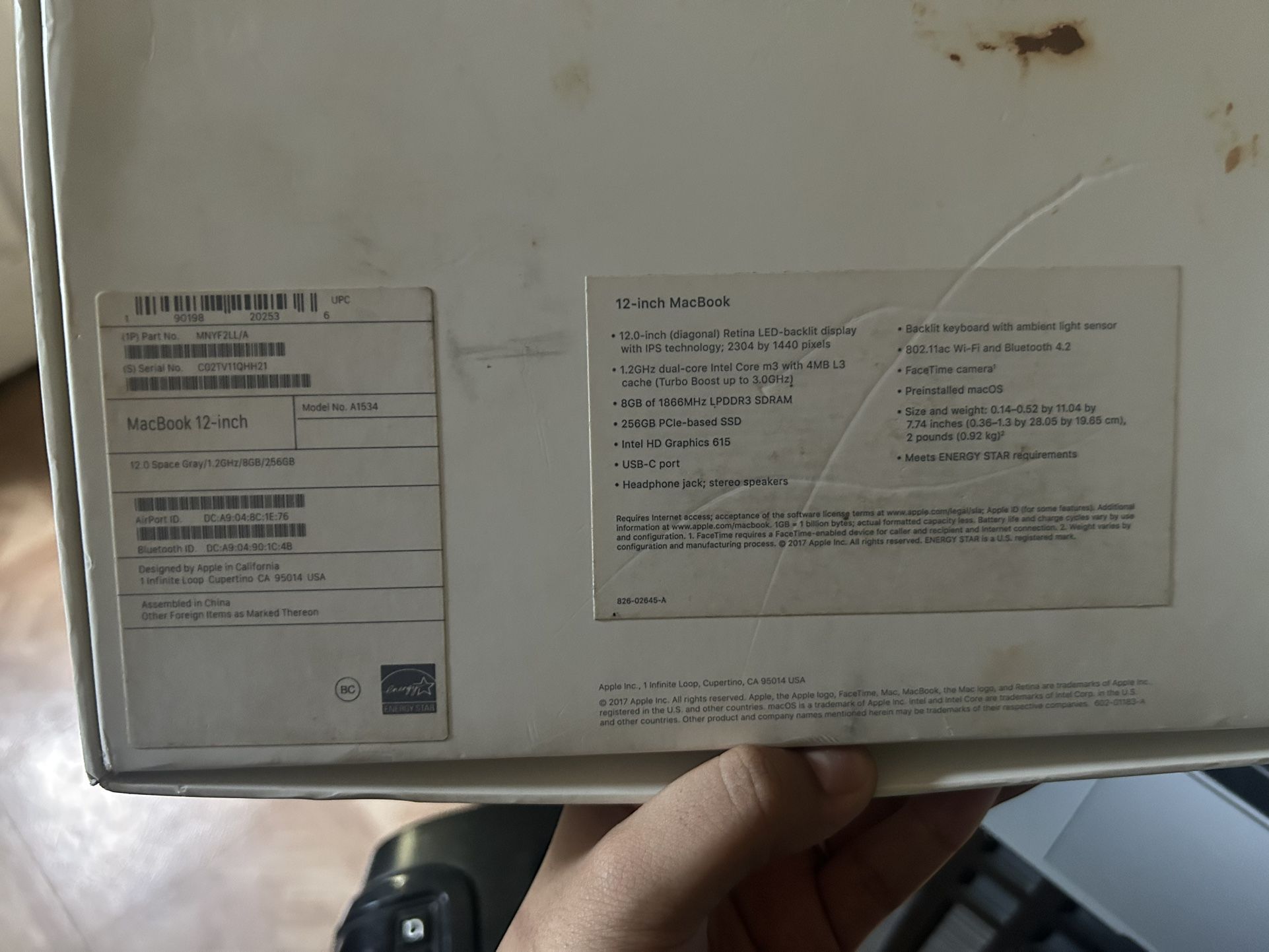 12-inch Mac book