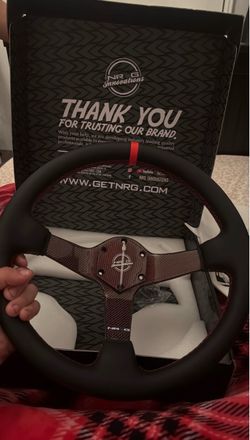 NRG steering wheel