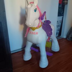 Feber Unicorn Ride On