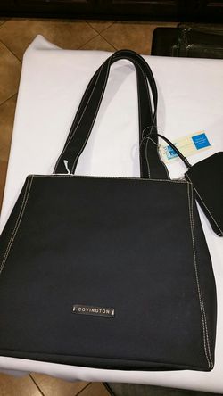 Covington black purse bag