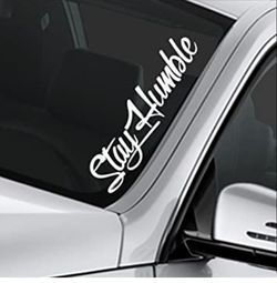 Vertical windshield decal (Customize)