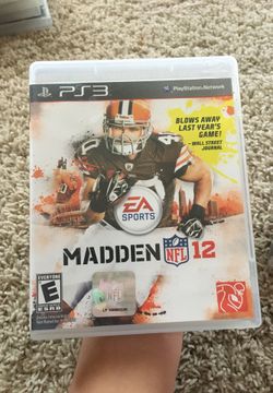 Madden 12 for Ps3
