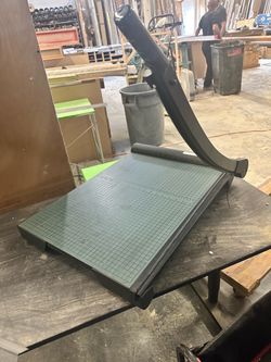 Large Industrial Paper Cutter. Heavy Duty