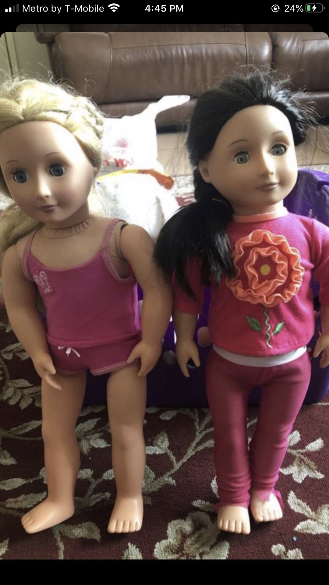 Our generation doll both for $15