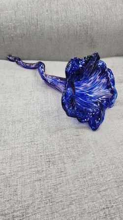 Art glass flower