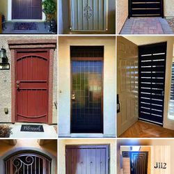 Metal Security Door Star $850