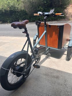 Electric cargo bike - virtue cycles