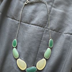 ariel sea glass necklace from disneyland