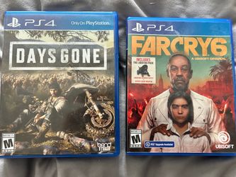 PS4 Far Cry 6 & Days Gone
