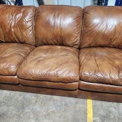 Soft Leather Couch