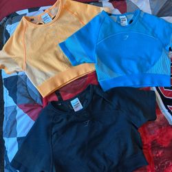 Gym Shark Tops - Small 