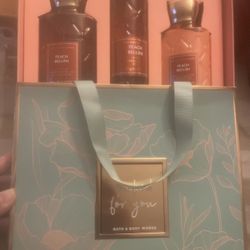 Peach 🍑 Bath And Body Works Gift Set 