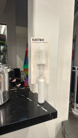 Electric bottle brush cleaner
