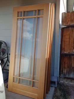 Pocket style doors