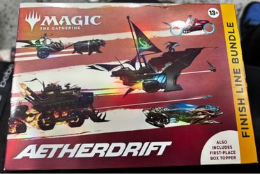 Magic the gathering aetherdrift finish line bundle