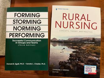 Forming Storming And Rural Nursing Books