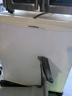 Small dorm room refrigerator