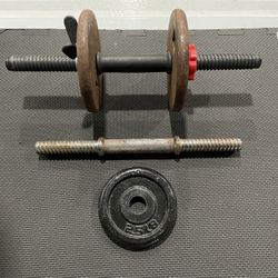Dumbbell Bars And Plates