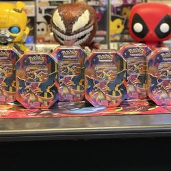 Pokemon Mega Charizard Y Tin