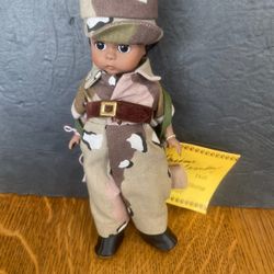 Vintage Madame Alexander Soldier Doll Small 