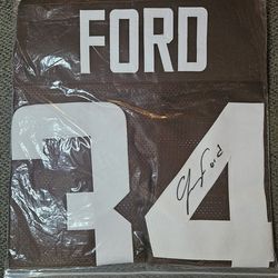 Cleveland Browns Jerome Ford Prime Time Jersey For Sale   $50 Obo.