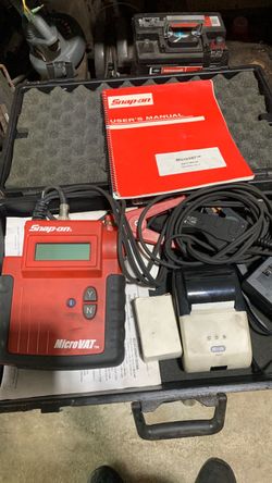 Snap on electrical tester