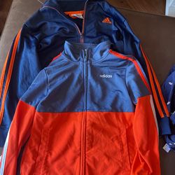 2 Adidas Boys Size 6 Jacket 