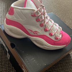 Redbox Pink And White 